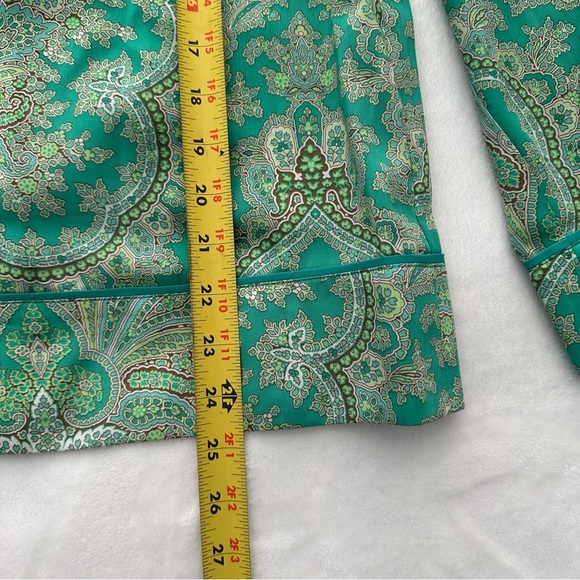 J Crew Collection Drapey button-up top in Ratti pendant paisley - Picture 5 of 6